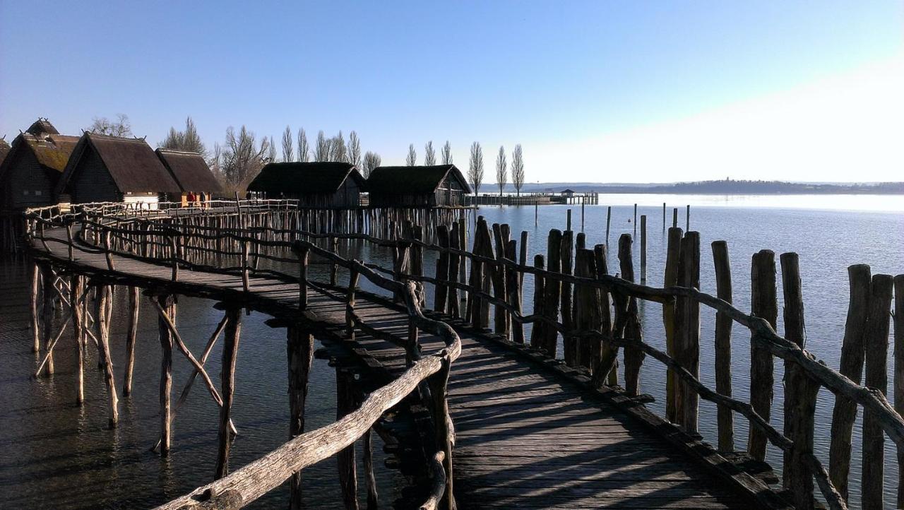 Seehaus Aachblick, Exklusive Appartements Und Ferienwohnungen Uhldingen-Muhlhofen Bagian luar foto