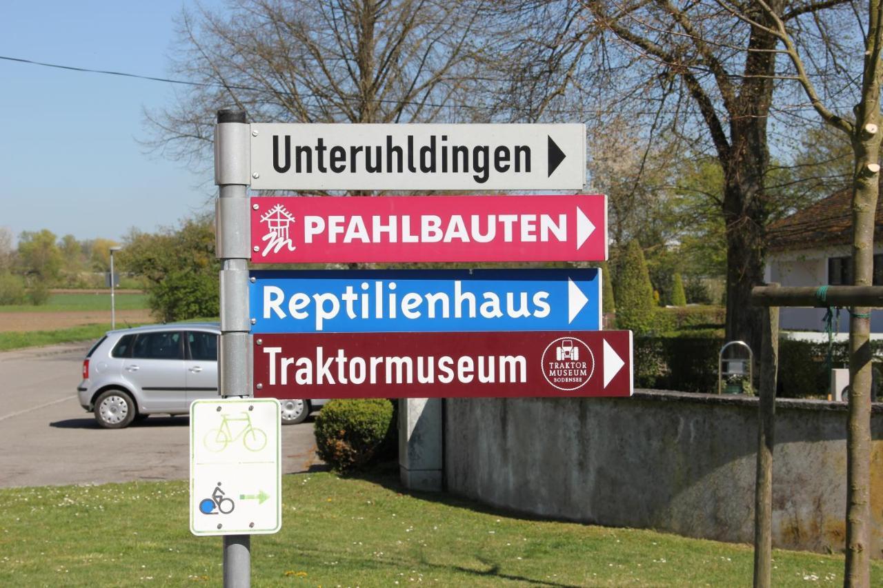 Seehaus Aachblick, Exklusive Appartements Und Ferienwohnungen Uhldingen-Muhlhofen Bagian luar foto